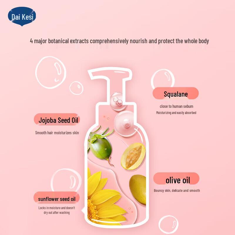 Dai Kexi Kinder Milch Schaumshampoo & Duschgel