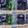 1Pcs Practical Aquarium Bubble Stone Round Hydroponic Oxygen Plate  Fish Tank Aquarium Accessories