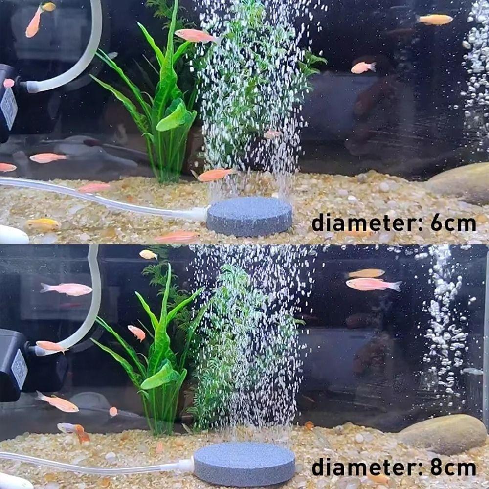 1Pcs Practical Aquarium Bubble Stone Round Hydroponic Oxygen Plate  Fish Tank Aquarium Accessories