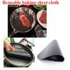 1/2/5Pcs Non-stick Heat Resistant BBQ Grill Mat Reusable Round Pan Pad Mat Barbecue Grill Doormat Dia 24cm Kitchen BBQ Cooking Tools