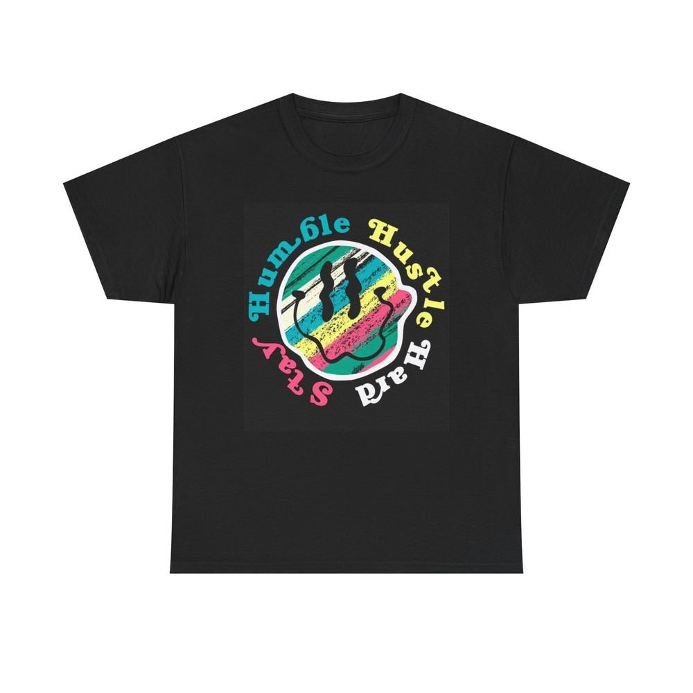 Hustle Hard Stay Humble Graphic T Shirt Brand New Cotton Tee Unisex T-Shirt XXXL