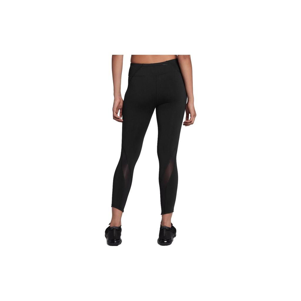 Nike Logo Print Fitness Leggings Women Leggings Black 890324-010