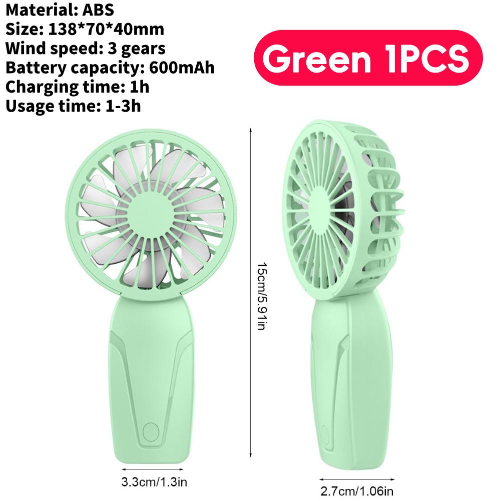 

Граффити Медведь Ручной вентилятор USB Перезаряжаемый Вентилятор для охлаждения воздуха Гальваническое покрытие Градиент 3 скорости для дома офиса учебы