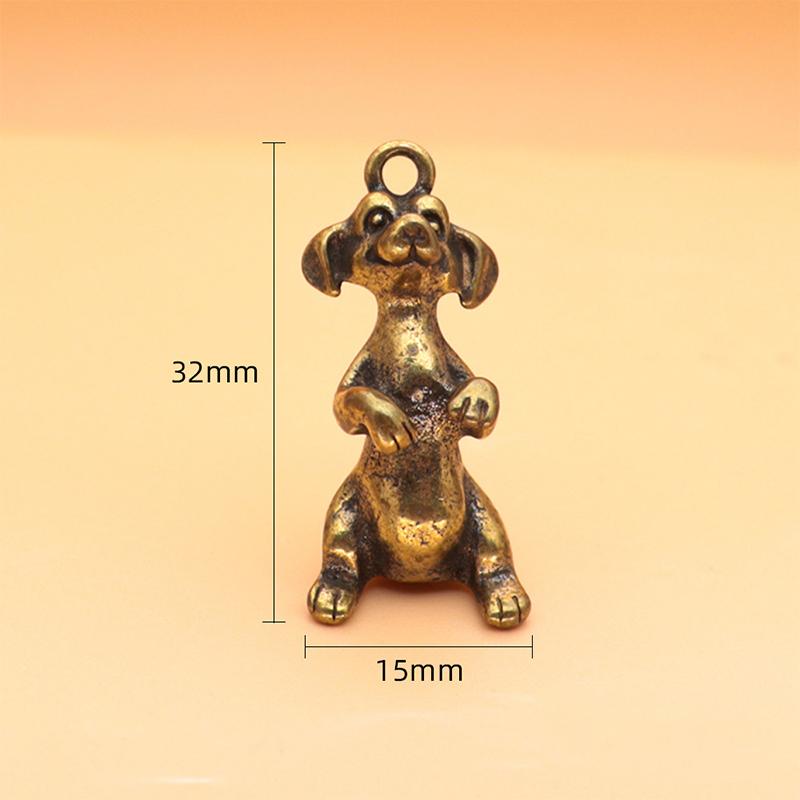 1x Antique Bronze Crocodile Miniature Figurines Vintage Brass Mini Alligator Statue Desk Ornaments Home Feng Shui Decor Crafts