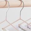 10PCS 40cm Clothing Hanger Coat Hanger Clothes Drying Rack Stainless Steel Laundry RackPink