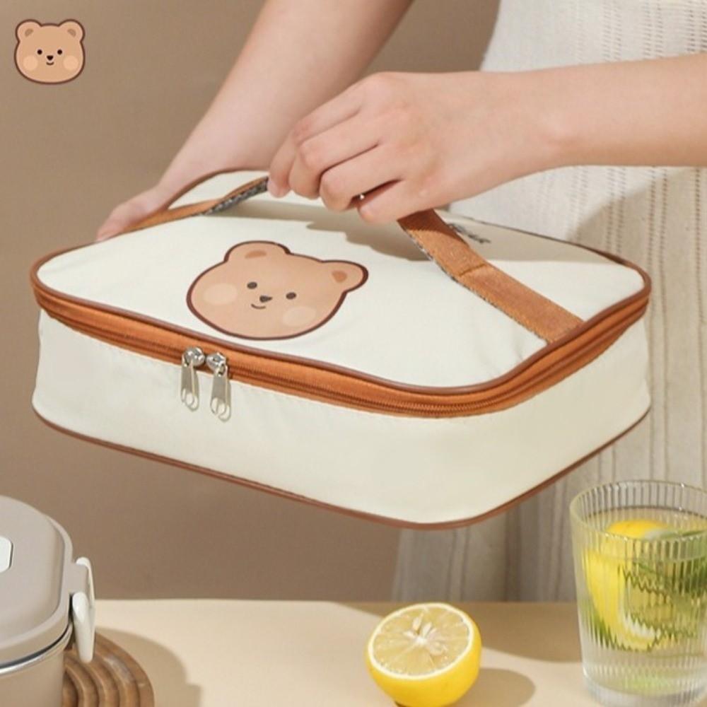 Leakproof Stainless Steel Lunch Box Portable 4 Grids Lunch Box Sealed Food Container  Lunch Use
