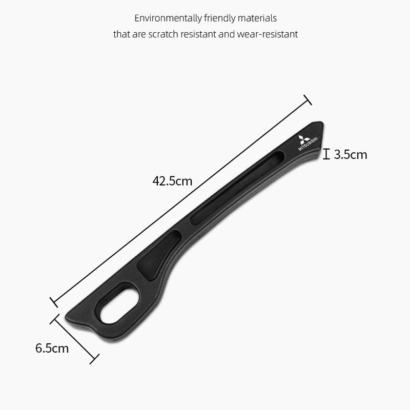 2Pcs Car Seat Gap Filler Strip Auto Key Phone Storage Accessories For Mitsubishi L200 ASX Pajero Lancerex Evo Mirage Attrage Ex LO7