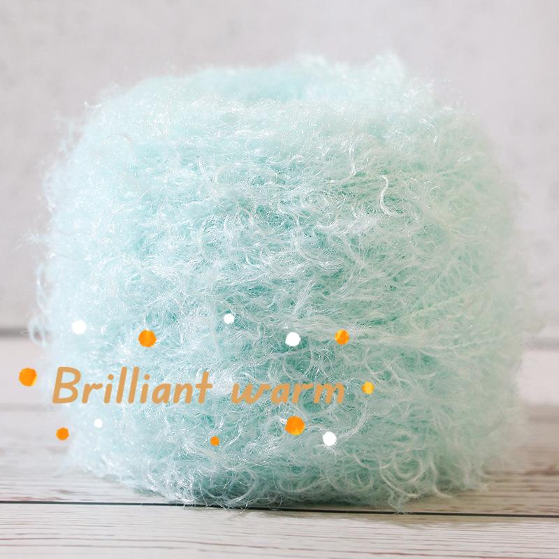 No Shedding No Pilling Yarn Ball Handmade Weaving DIY Crochet Thread Imitation Bear Fur Doll Hat Scarf Weaving Knitting Yarn