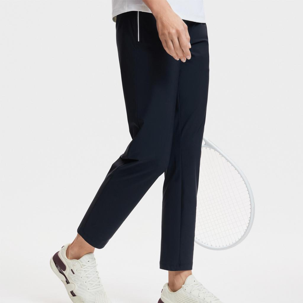 New FILA Knitted Sweatpants Women's Black A11W423601FBK