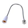 Adjustable E27 To E27 Light Bulb Socket Extension, Flexible Goosenecks Lamp Adapter, Home Lighting