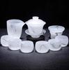 Chaxun White Jade Liuli Kung Fu Tea Set
