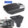 For Renault Sandero Stepway Armrest Box For Dacia Renault Sandero Logan 2 Car Armrest Box Storage Box Retrofit Car Accessories