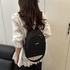 Schoolbag1011 spring new foreign style niche large capacity backpack fashion trend casual simple women commuter backpack