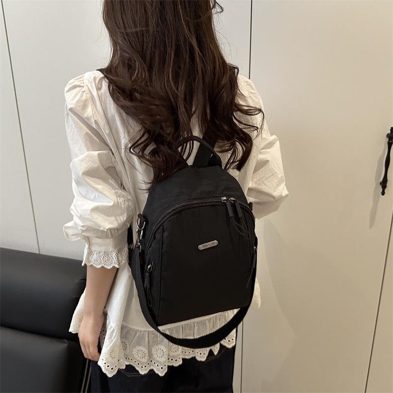 Schoolbag1011 spring new foreign style niche large capacity backpack fashion trend casual simple women commuter backpack