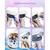 Replacement Kit for Meta Quest 2 Controller/for Oculus Quest 2 Controller(9 In one),Repair Accessories for Oculus Quest 2 Controller,Includes