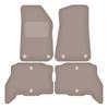 Beige Velour Floor Mats For: Jeep Wrangler JL 4XE 5 Doors (2021-2023)