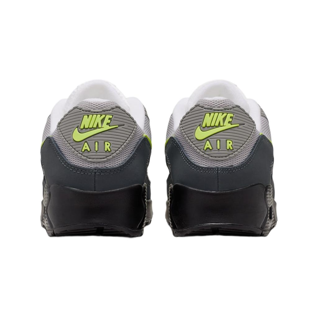 Nike Air Max 90 Neon Men Sneakers Black Neon-Yellow-Nathracite-Light-Charcoal-Pearl-Grey-White IQ0289-010