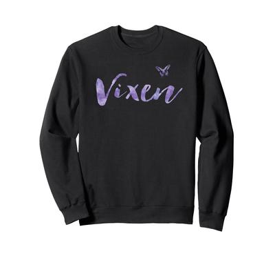 Vixen & Butterfly Imperial Purple - Hotwife Sweatshirt