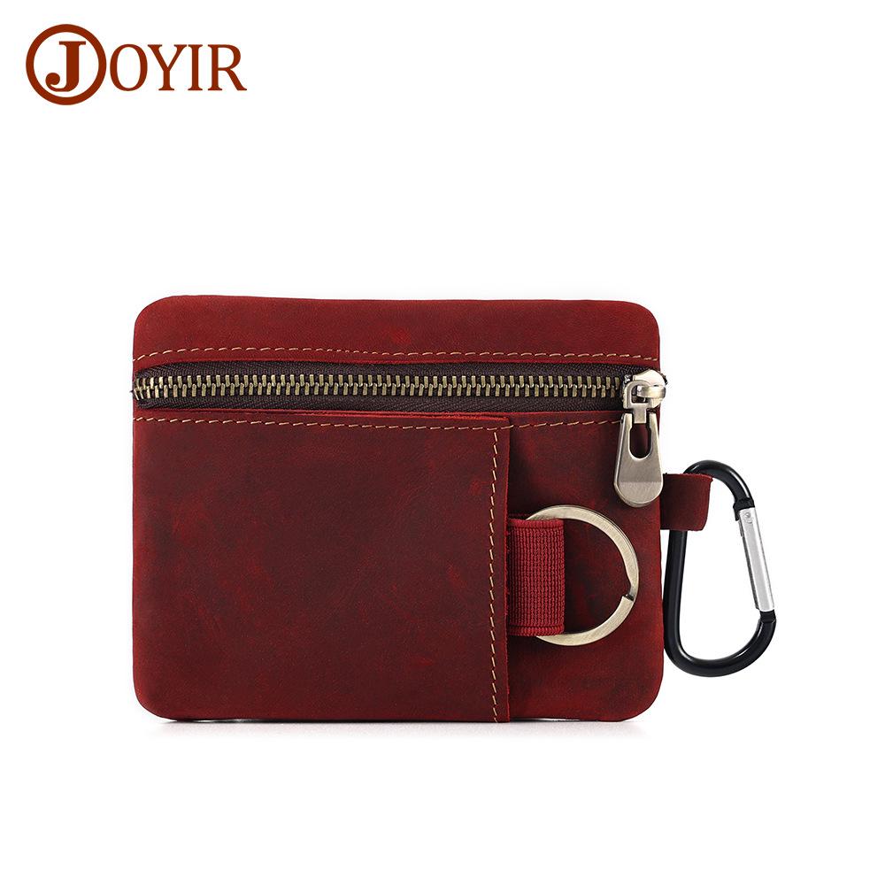 

Поясная сумка для хранения монет и ключей из кожи Crazy Horse Joyir