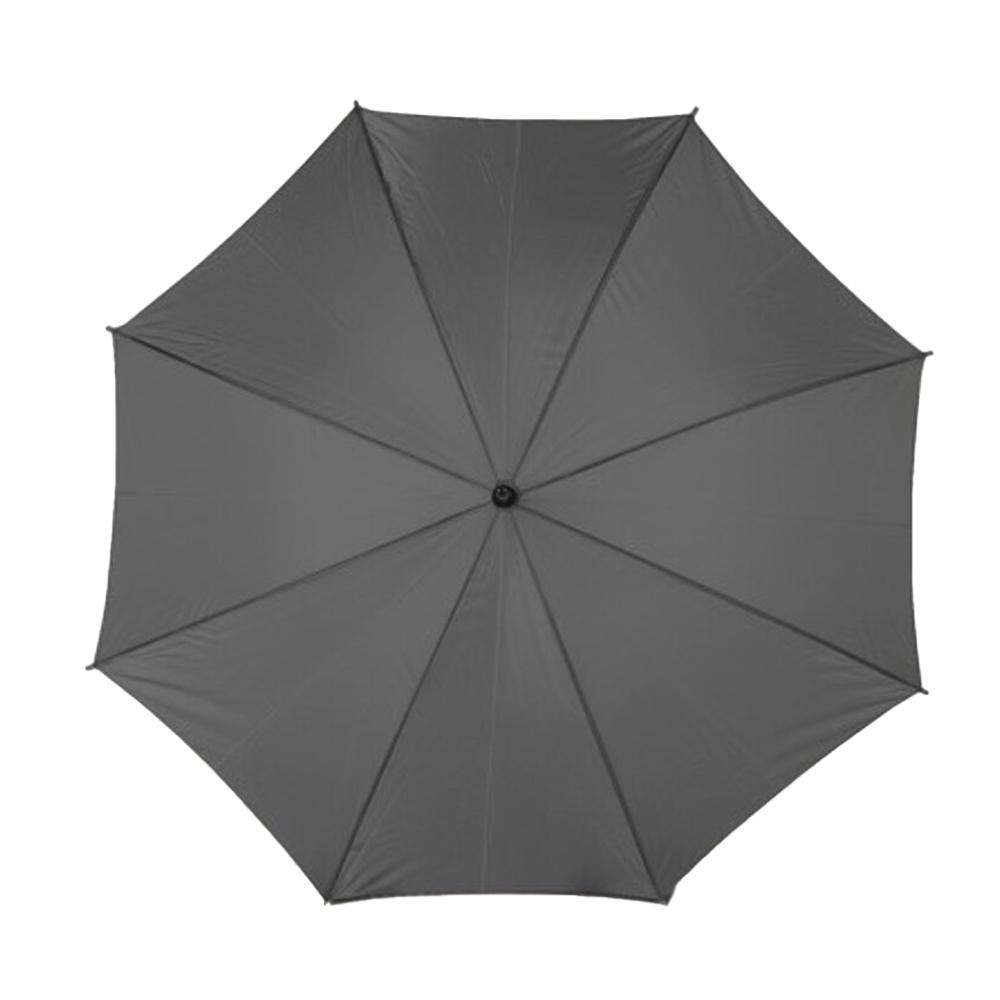 L-Merch Cork Wooden Handle Automatic Stick Umbrella