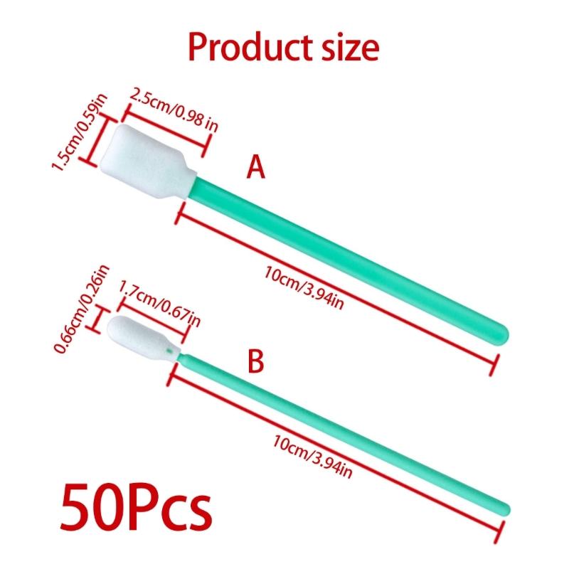 50pcs Professional Instrument Cleaning Sticks Cotton Swabs For Brass Key Gaps Efficient Saxophone Dust Absorption
