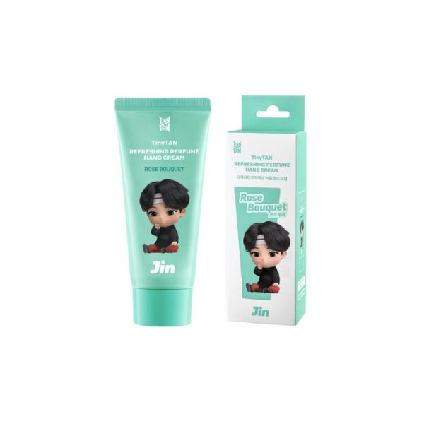 Monami TinyTAN BTS Perfumed Hand Cream JIN Refreshing Fragrance Moisturizing Hand Care 50ml JIN