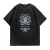 Capricorn Vintage Zodiac T Shirt Vintage Washed Versatile Comfortable Stylish Homme Streetwear Graphic Breathable Soft