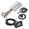 Elektrofahrrad Umbausatz 36V 48V 1000W 30A Bürstenloser Motorcontroller M3 Display Daumengas