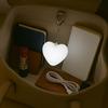 Automatic Motion Activation Heart-Shaped LED Light Touch Control Handbag Light  Night Light