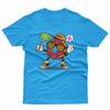 Donut Selfie Stick Character With Sneaker Shoe Funny T-Shirt Kids Adults