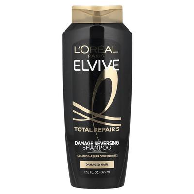 L'Oréal, Elvive, Total Repair 5, Damage Reverse Shampoo, Damaged Hair, 375 Ml (12.6 Fl Oz)