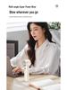 T233 High-Speed USB Rechargeable Handheld Fan with Digital Display 