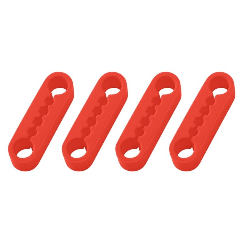 Auto Door Buffer Pad Silicone Shock Absorb Noise Reduction Strips Universal Edge Guards 4Pcs for Most Cars & SUVs