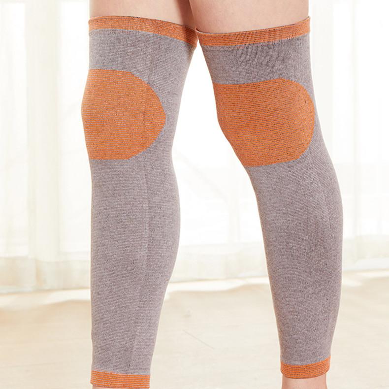 Ginocchiere magnetiche in filato per il calore invernale, gambe vecchie e fredde per uomini e donne con febbre, protettori articolari, manicotti per calze, infiammazione