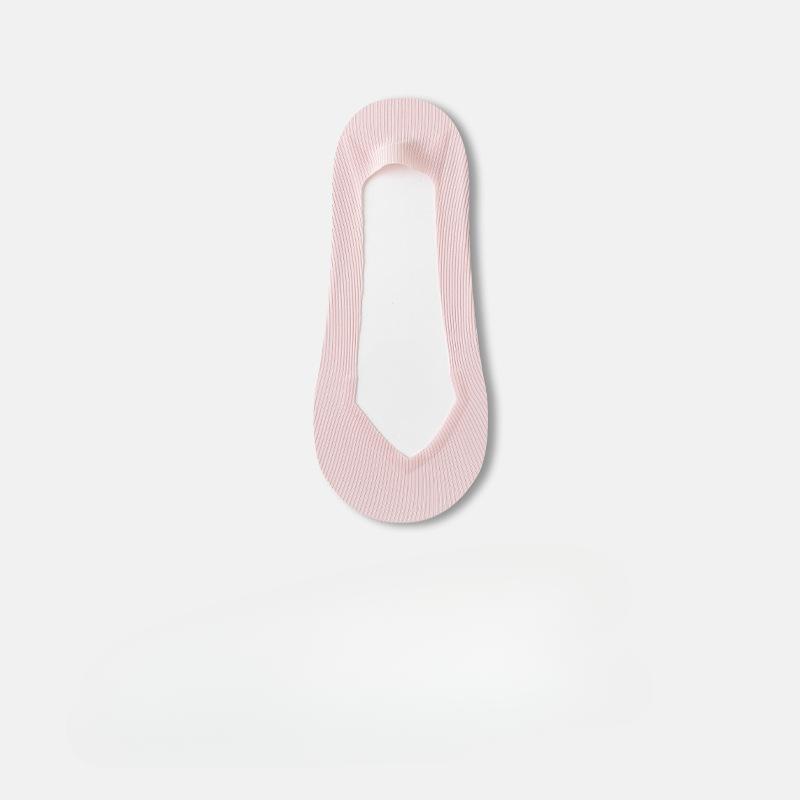 Female Spring and Summer Thin Silicone Non Slip Non Fall with Cotton Bottom Ice Silk with Invisible Socks