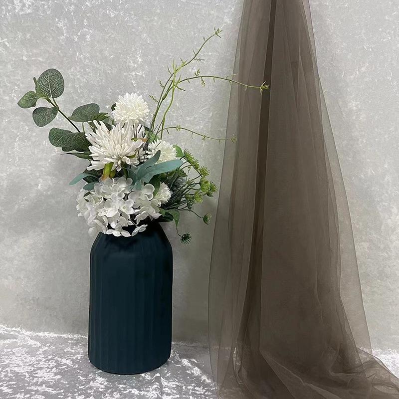 Green Soft Yarn Curtain Net for Kindergarten Decoration, Scene Layout, Wedding Backdrop, and Dress Fabric