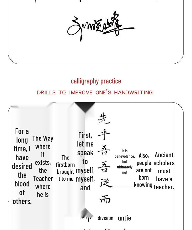 Xiulibee Soft Brush Pen - Refillable Wolf Hair Brush for Calligraphy and Art