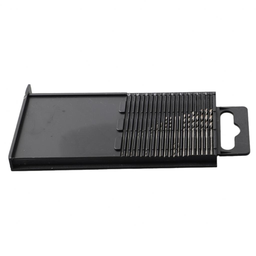 20 STÜCKE Vollschliff Bohrer Miniatur Kleiner Bohrer Satz 0,3-1,6mm