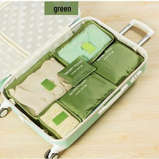 Compact College Student Storage & Travel Organizer Set - 6 Pieces