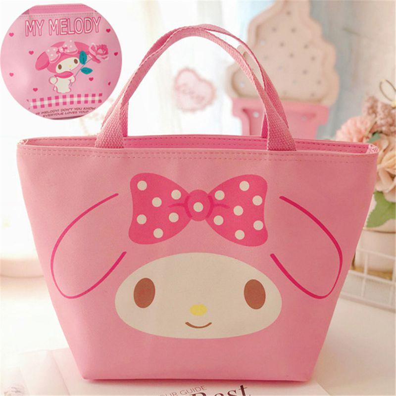 Stylish Kuromi Lunch Bag Insulated Thermal Cool Food Storage Bag For School And Picnic Adventures