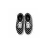 Vans Active Canvas Low Top Kids Skate Shoes Black Gray Checkerboard Kids Sneakers VN0A3MWACOC