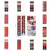 Elegant Nutcracker Christmas Decoration Hanging Door Banner Soldier Character Porch Sign