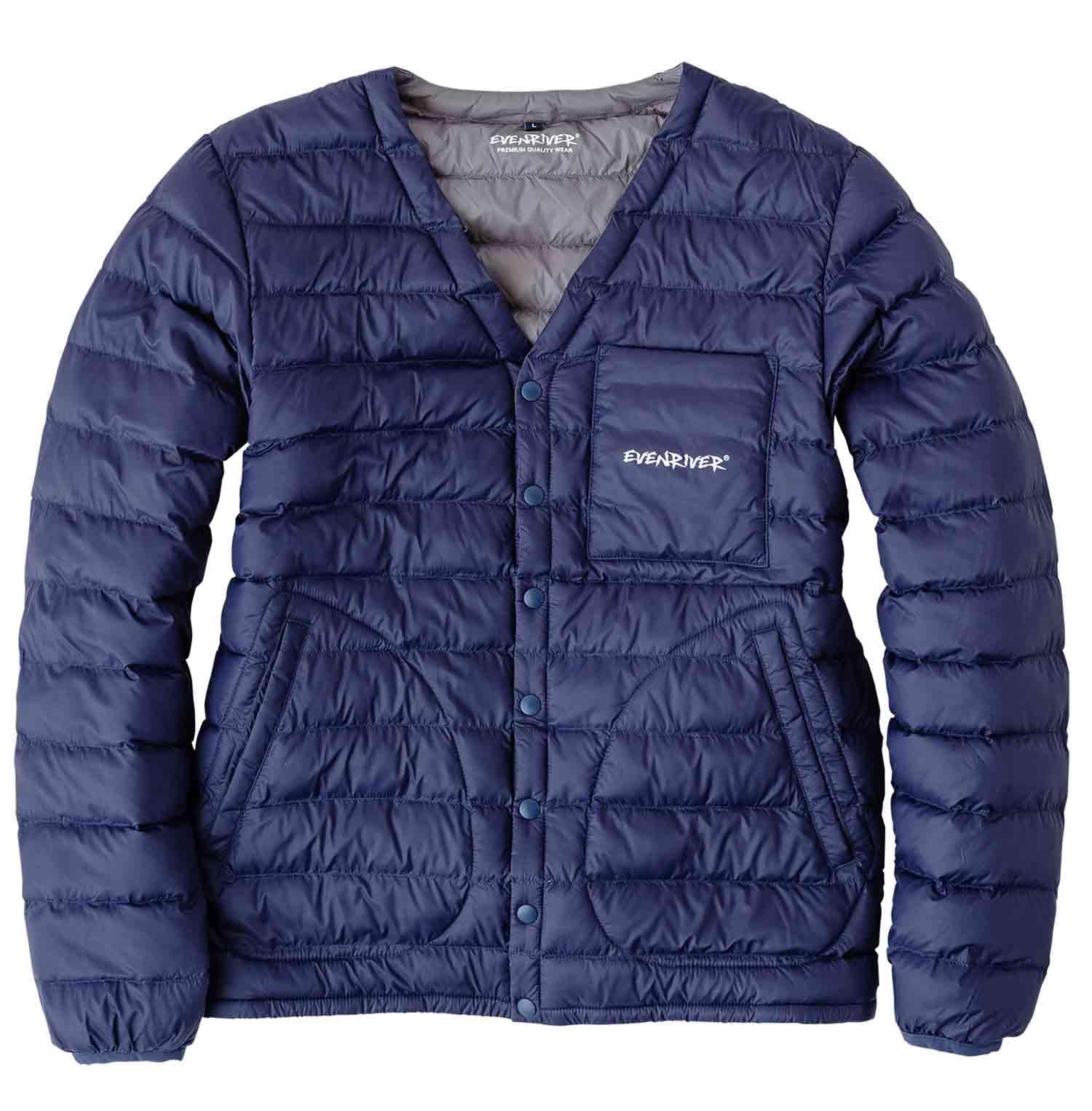 

EVEN RIVER Fiber Down Jacket, Fall/Winter, Navy, R127 04, 3L