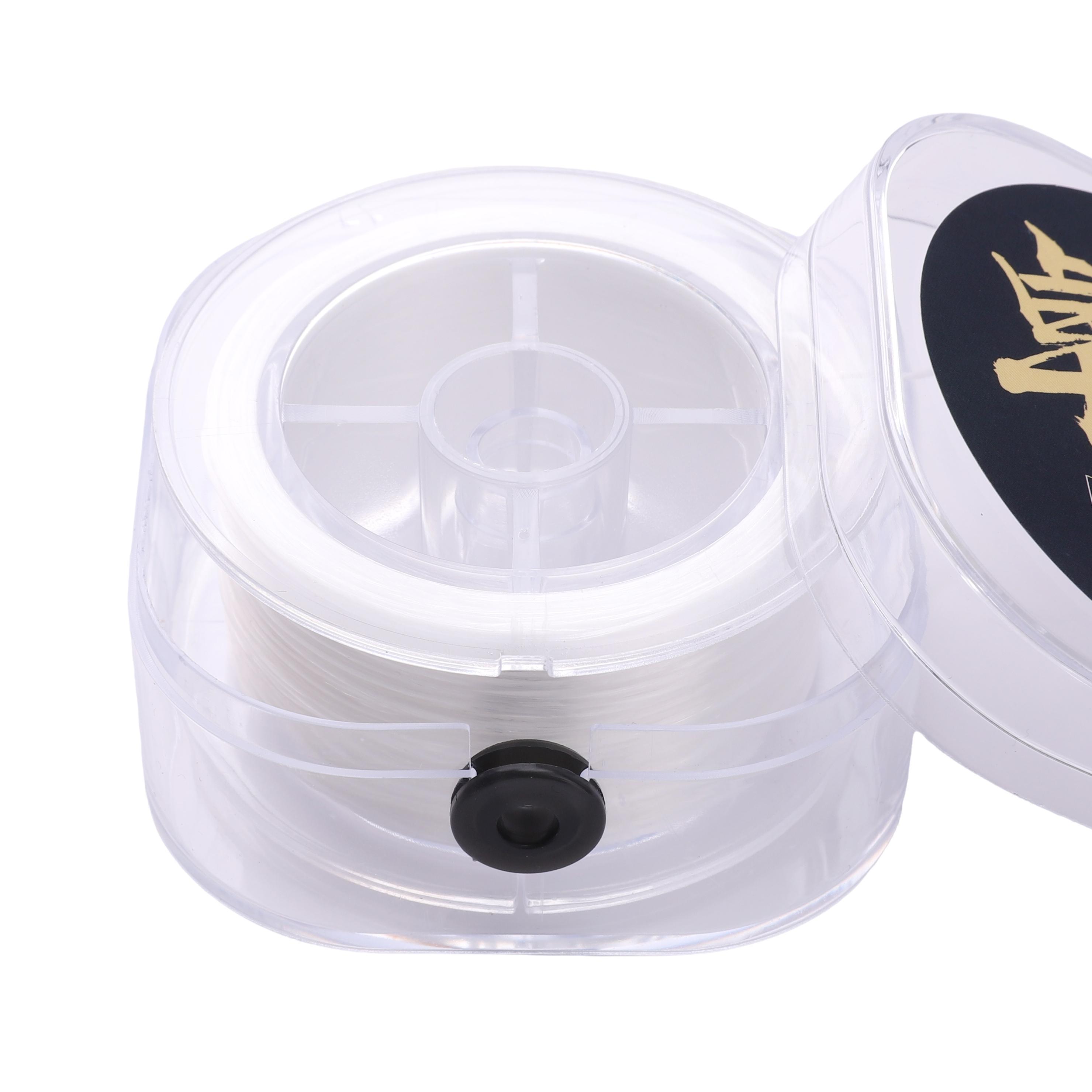 

50-100 метров Эластичная нить Круглая Кристальная нить Нейлоновая Резиновая Эластичная нить для изготовления ювелирных изделий Бисероплетения Браслетов 0.8mm 100meter чистый