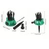 Large Area Garden Sprinkler Rotating Nozzle Lawn Sprinkler  Watering System