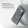 NILLKIN Camshield Prop Magnetic Translucent Series For Vivo X200 Ultra 5G Magnetic Case TPU + PC Phone Cover with Camera Lid