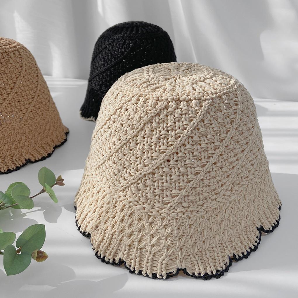 Women's Daily Knitted Petal Bucket Hat