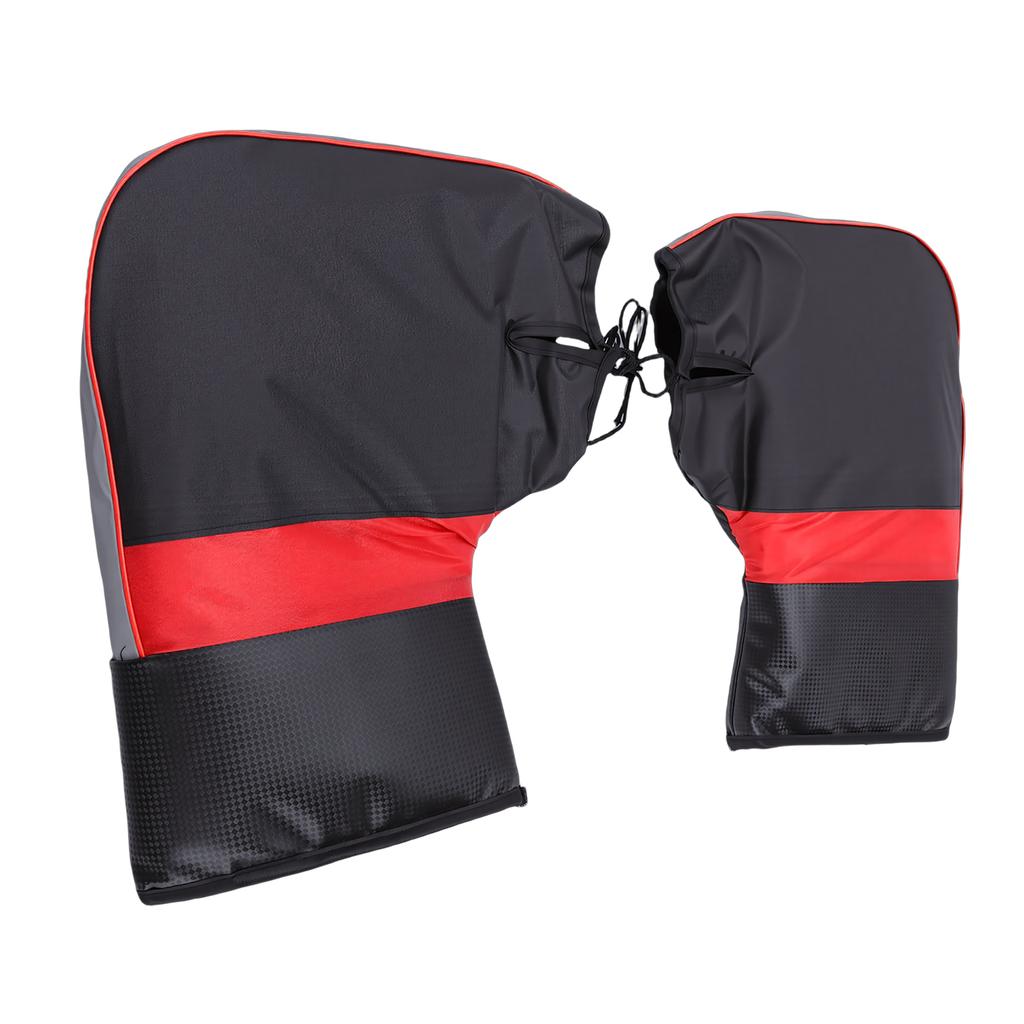 Motorcycle Handlebar Gloves Waterproofing Double Layers Motorbike Hand Warmer Covers for Cycling