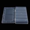 6 Grid Rectangular Storage Box Pp Plastic Transparent Box Lure Fishing Gear Box