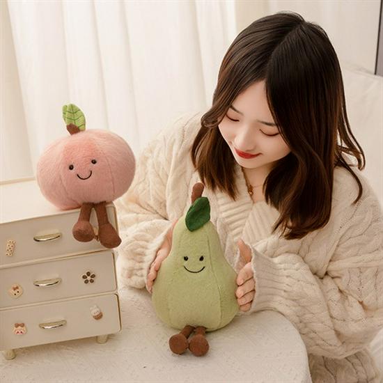 Australian Tomato Plush Doll - Cute Vegetable Cushion Gift